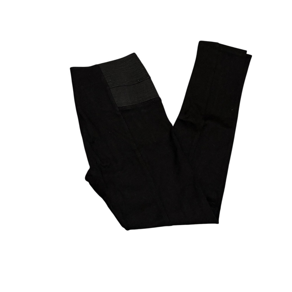 Zara Basic Black Cropped Pants/Leggings